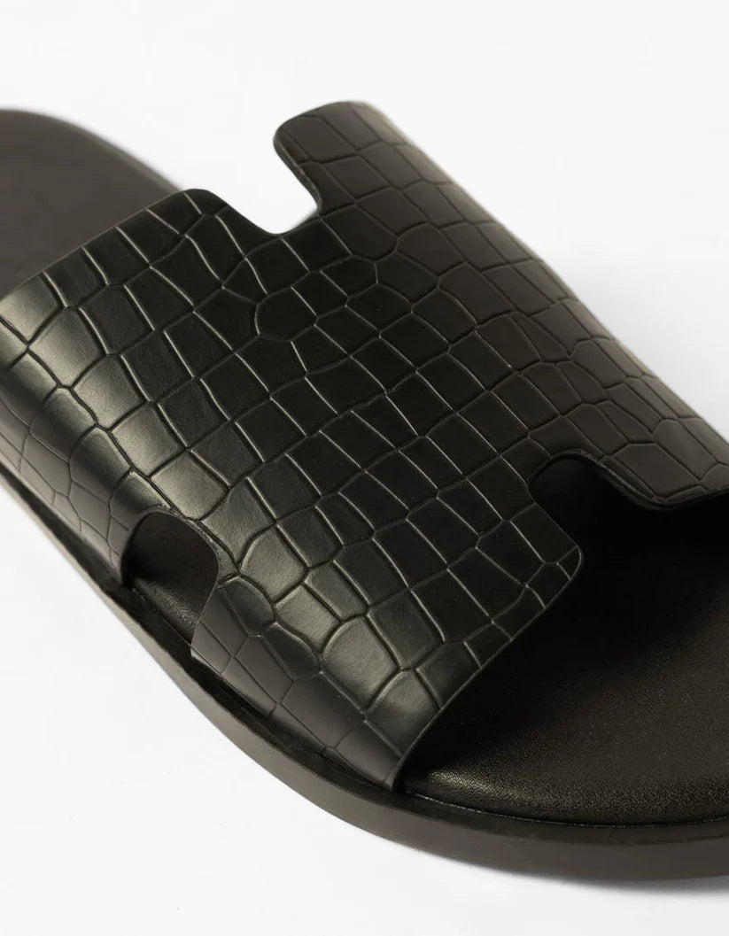 black textured slides