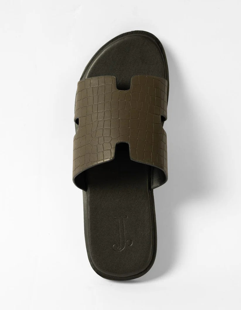 green textured slides