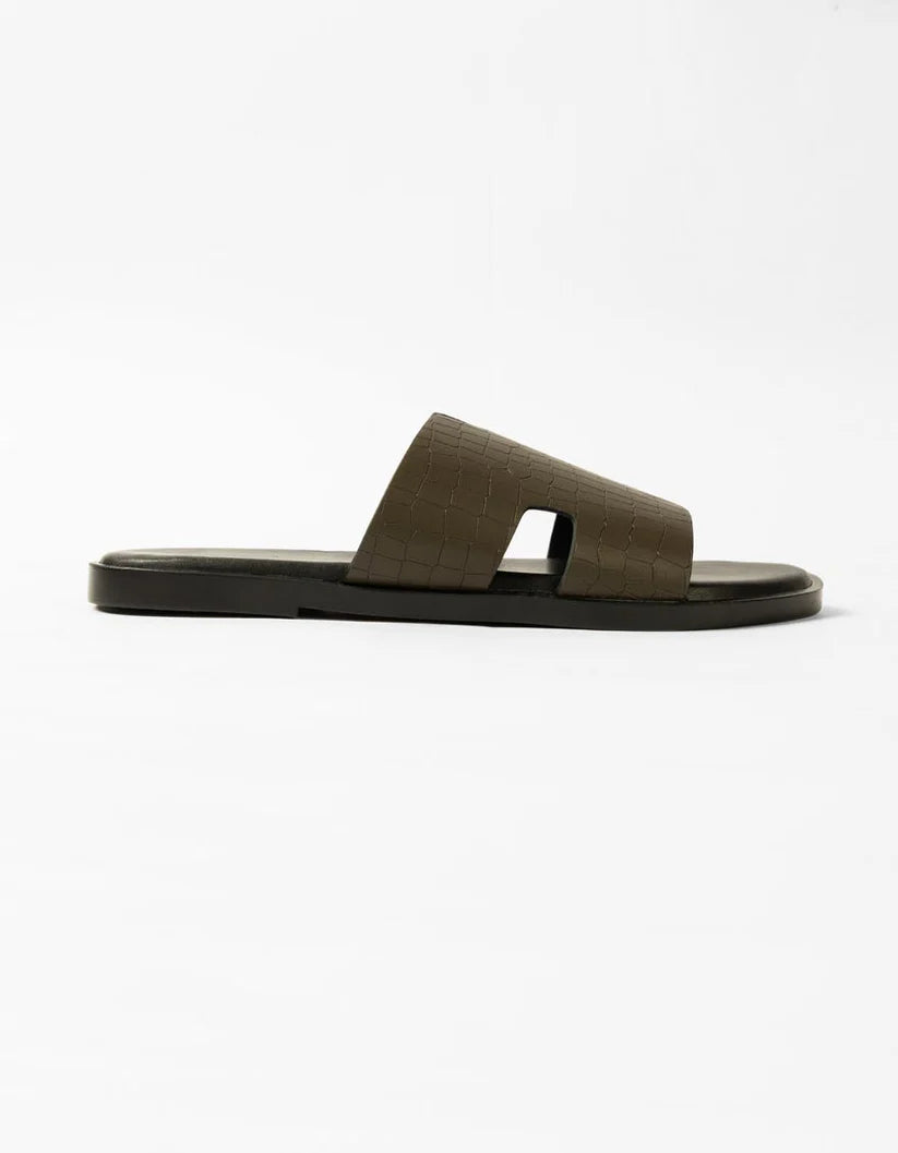 green textured slides