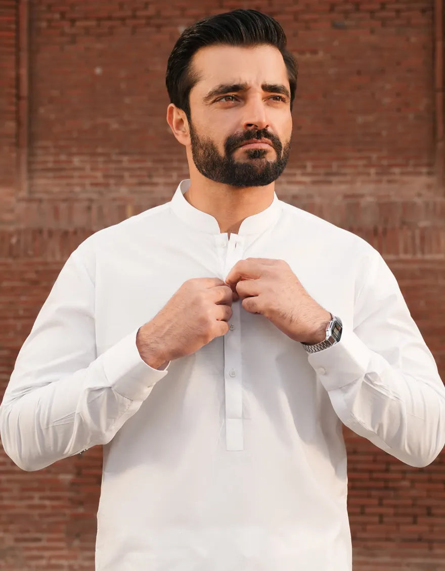white latha unstitched fabric